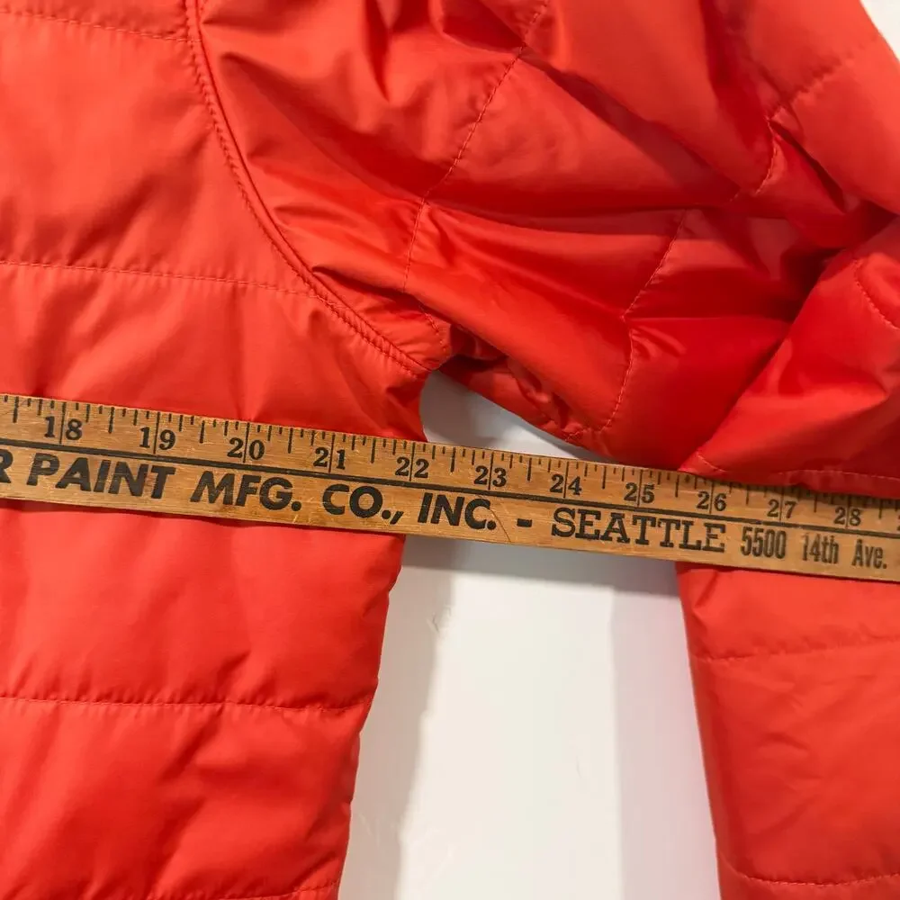 L.L.Bean‎ Men's Mountain Classic Puffer Jacket Orange M Reg Lightweight